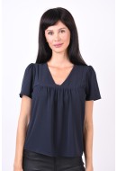 Bluza Dama Jdy Jdyamanda V-Neck Night Sky
